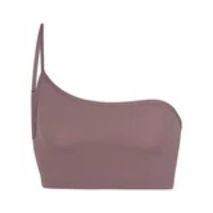 Skims One Shoulder Bralette - Umber